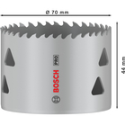 BOSCH Carotă PRO Multi Material, 70 mm, cu filet
