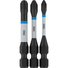 BOSCH Set 3 biți Impact Control 50 mm, PH1, PH2, PH3
