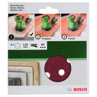 BOSCH Foi abrazive Ø 125 mm, R60,8 gauri (5)