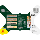 BOSCH Set mixt 70 accesorii X-Line