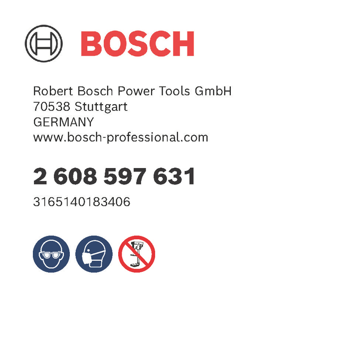BOSCH Burghiu lemn hexagonal