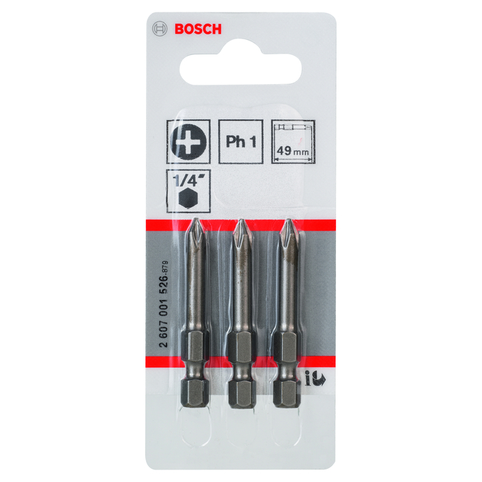 BOSCH Set 3 biți, Extra Hard