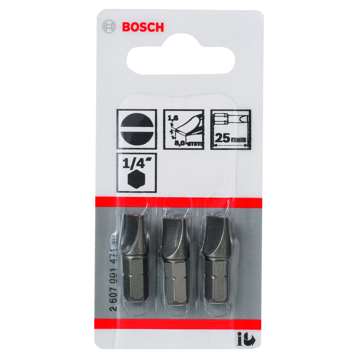 BOSCH Set 3 biți, Extra Hard