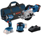 BOSCH Kit 3 scule 18V