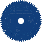 BOSCH Pânză de fierăstrău circular EXPERT Laminated Panel cordless, 216 x 2,1/1,4 x 30 mm, T66
