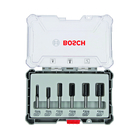 BOSCH Set 6 freze HM tija 6 mm