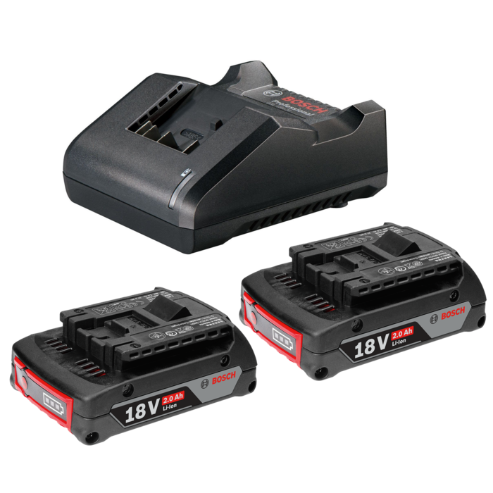 BOSCH Set acumulatori 18V