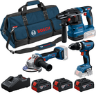 BOSCH Kit 3 scule 18V
