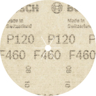 BOSCH Set foi abrazive F460, 5 buc.