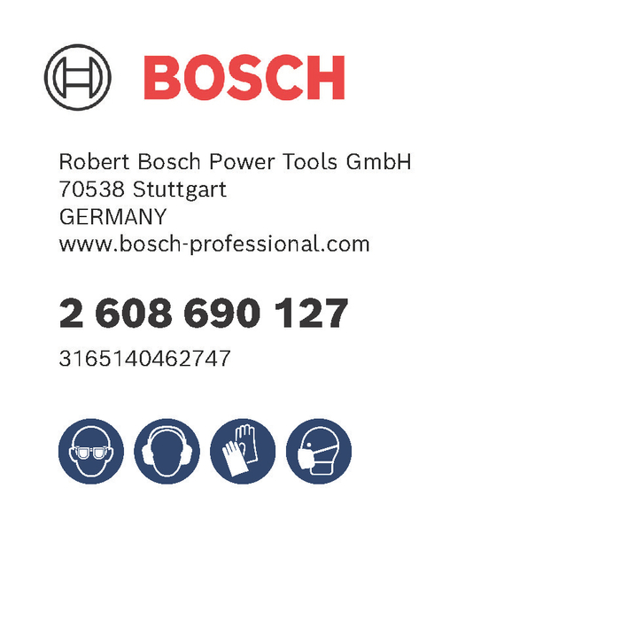 BOSCH Daltă lată SDS-max