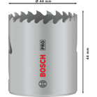 BOSCH Carotă PRO Multi Material, 44 mm, cu filet