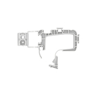 BOSCH Clemă de tip cârlig pentru cabluri PRO EPH, 20 cabluri NYM 3 x 1,5 mm²