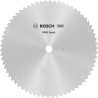 BOSCH Pânză de fierăstrău circular cu cablu PRO Steel, 355 x 2,2 x 25,4 mm, T66