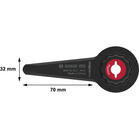 BOSCH Pânză pentru scule multifuncționale PRO MAII 32 SLC, 32 x 70 mm