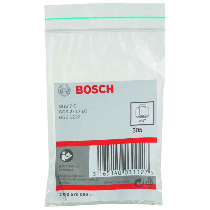 BOSCH Bucşă de prindere cu piuliţă de strângere