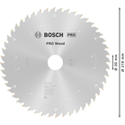 BOSCH Pânză de ferăstrău circular Standard for Wood pentru circulare cu acu