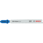 BOSCH Set de 5 pânze de fierăstrău vertical PRO Metal thin T121GFC 92 mm