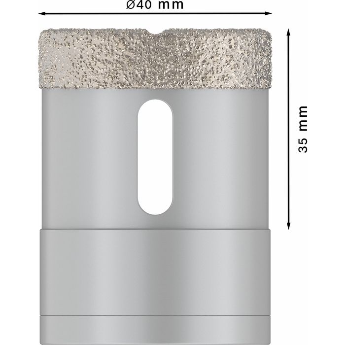 BOSCH Carotă diamantată Dry Speed, Best for Ceramic cu X-LOCK