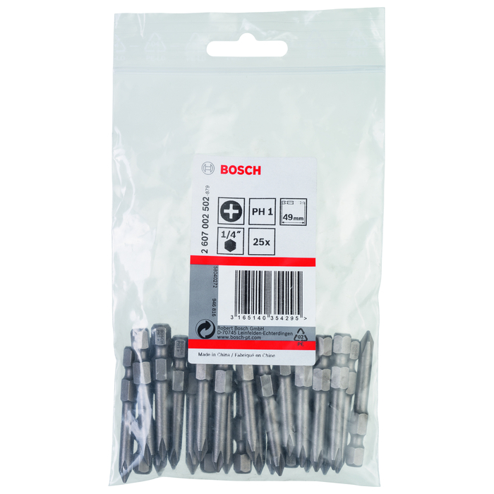 BOSCH Capete de șurubelniță, Extra-Hard