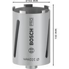 BOSCH Carotă diamantată pentru găurire uscată G 1/2