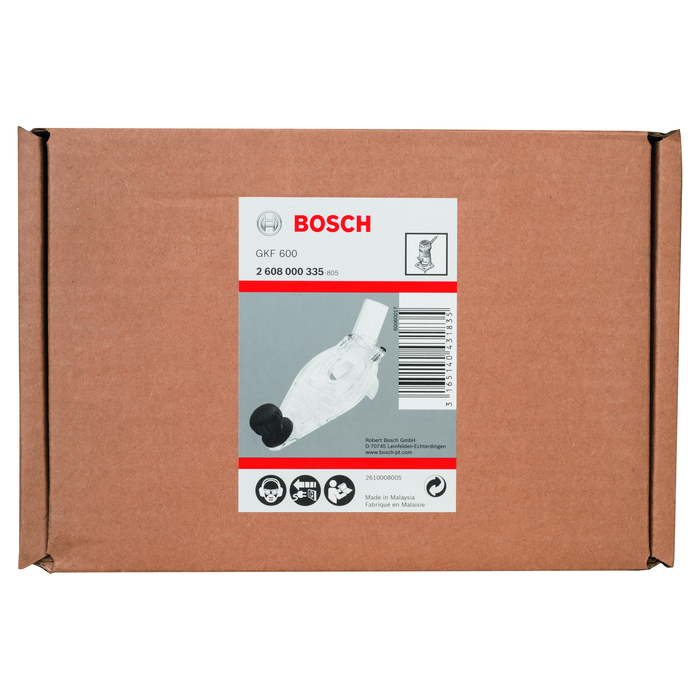 BOSCH Placă de bază cu mâner şi racord de aspirare