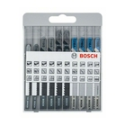 BOSCH Caseta 10 panze Basic for Metal and Wood