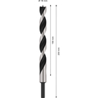 BOSCH Burghiu pentru lemn de maşină cu vârf în M