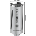 BOSCH Carotă diamantată pentru găurire uscată G 1/2