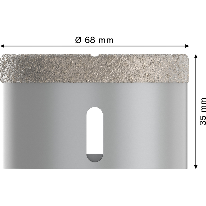 BOSCH Carotă diamantată Dry Speed, Best for Ceramic cu X-LOCK