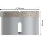 BOSCH Carotă diamantată Dry Speed, Best for Ceramic cu X-LOCK
