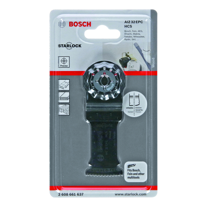 BOSCH Pânză de ferăstrău penetrantă HCS AIZ 32 EPC Wood