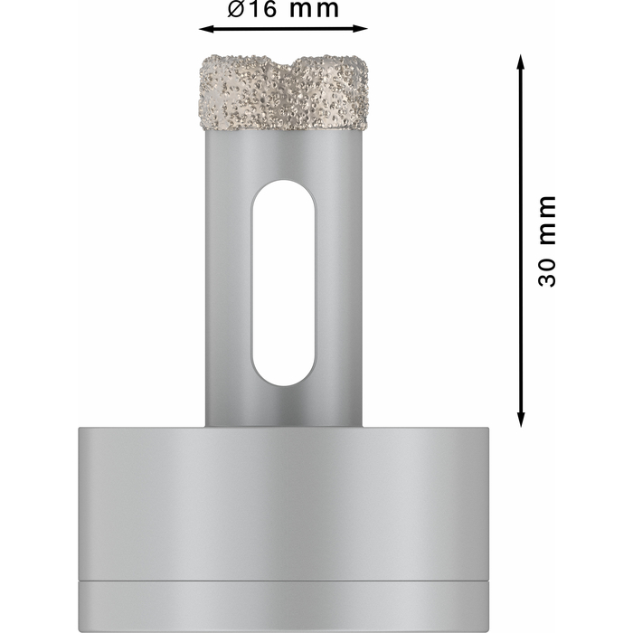BOSCH Carotă diamantată Dry Speed, Best for Ceramic cu X-LOCK