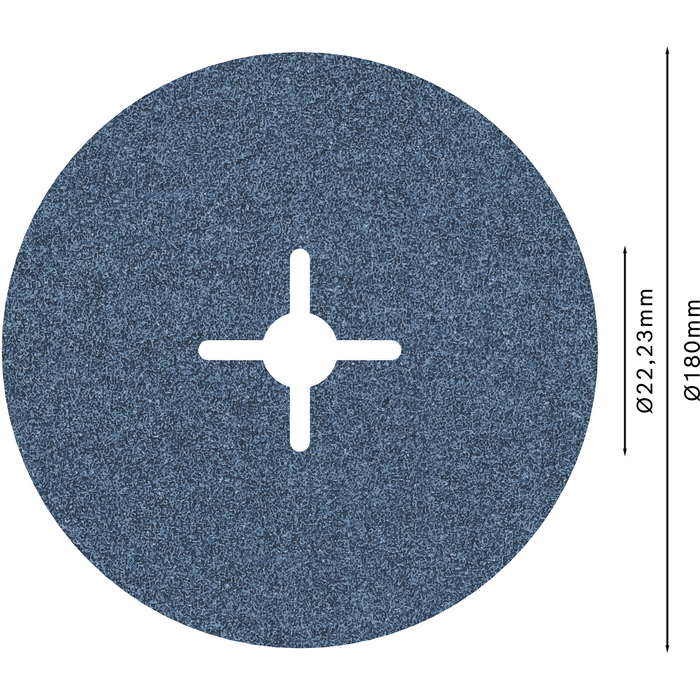 BOSCH Disc de șlefuire cu fibre Best for Metal