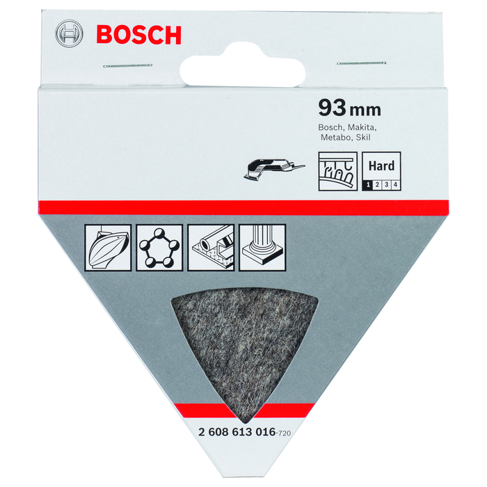 BOSCH Pâslă pentru lustruit