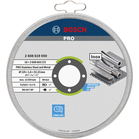 BOSCH Set 10 discuri de tăieri drepte, Standard for Inox, în cutie metalică