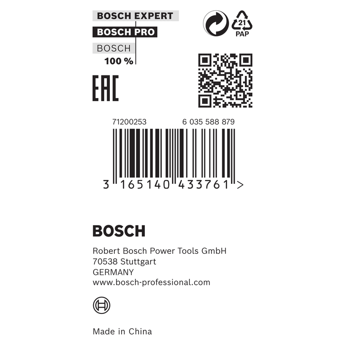BOSCH Inel de reducţie pentru pânze de ferăstrău circular