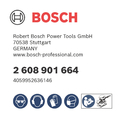 BOSCH FOAIE ABRAZIVA C470,80x133mm,P180