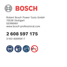 BOSCH Burghiu pentru cofraje şi instalaţii