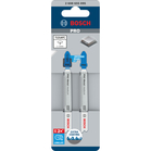BOSCH Set de 2 pânze de fierăstrău vertical PRO Metal medium T121AFC 92 mm