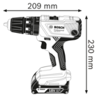 BOSCH GSB 18V-21