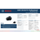 BOSCH PRO GSR 12V-32 FC SET
