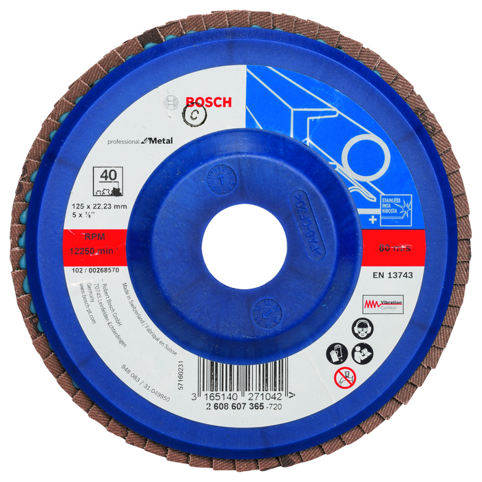 BOSCH X551 fíber csiszolótárcsa