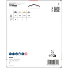 BOSCH Carotă cu filet Multi Material