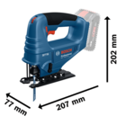 BOSCH GST 18V-95 B (SOLO)