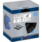 BOSCH PRO Metal heavy Cup Brush, 75 x 0.5 mm, Thread