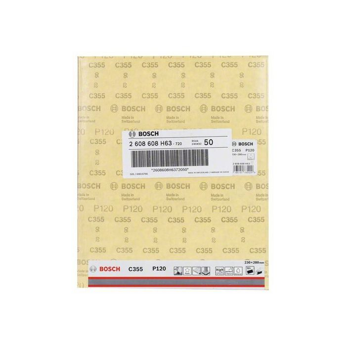 BOSCH Foaie abrazivă C355
