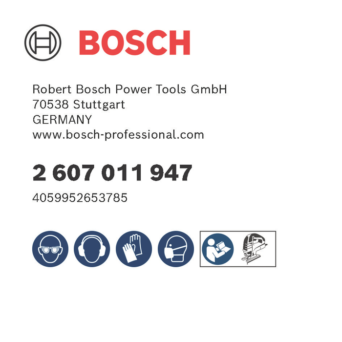 BOSCH Set PRO Laminate, 15 buc.