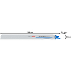 BOSCH Set de 5 pânze de fierăstrău sabie PRO Thin Metal precise S1237EAF 1.1 x 25 x 300 mm