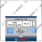 BOSCH PRO matriță de perforare, PG21, oțel inoxidabil