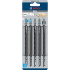 BOSCH Set 5 pânze pentru ferăstrău vertical Precision for Wood